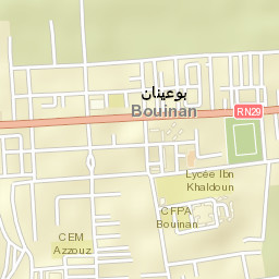 Bouinan Street Map