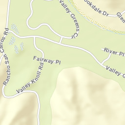 Quail Meadows California Street Map