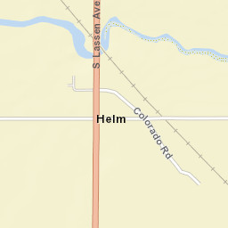 Helm California Street Map
