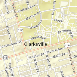 299 University Avenue Clarksville TN 37040 Street Map