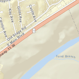 Green Village Tennessee Street Map