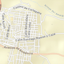 Paterna de Rivera Street Map