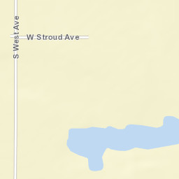 1400-1898 W Stroud Ave Caruthers Street Map