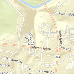 Belle Forest Tennessee Street Map