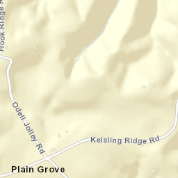 Plain Grove Tennessee Street Map