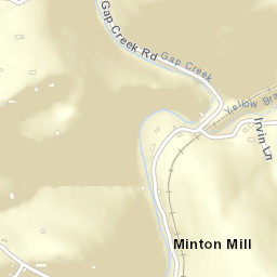 Minton Mill Tennessee Street Map