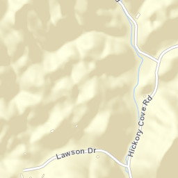 Fisher Creek Tennessee Street Map