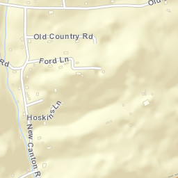 New Canton Tennessee Street Map