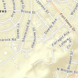 Beechwood Village Tennessee Street Map