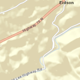 Eidson Tennessee Street Map