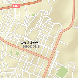 Héliopolis Street Map