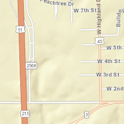 1001-1099 West 3rd Street, Fulton, KY Street Map