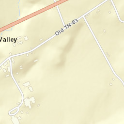 Powell Valley Tennessee Street Map