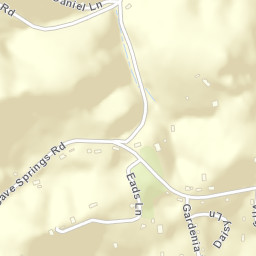 Cave Spring Tennessee Street Map