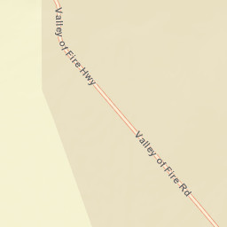 Valley of Fire Highway, NV, USAValley of Fire Highway Street Map