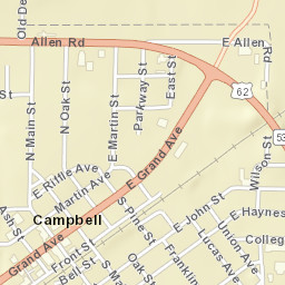 505-535 North Main Street Campbell MO Street Map