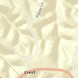 Crest Arkansas Street Map