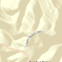 Baptist Ridge Tennessee Street Map