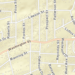 1006-1016 Washington Street, Eden, NC Street Map