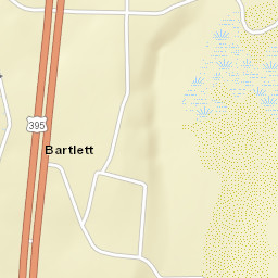 Bartlett California Street Map