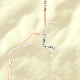 19142-19672 Arkansas 289 Mammoth Spring AR Street Map