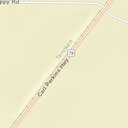 Phillippy Tennessee Street Map