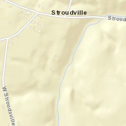 Stroudville Tennessee Street Map