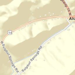 Alumwell Tennessee Street Map