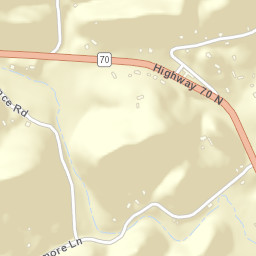 Henard Mill Tennessee Street Map