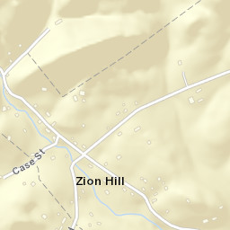 Zion Hill Tennessee Street Map