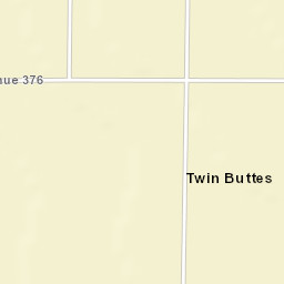 Twin Buttes California Street Map