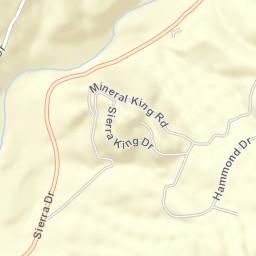 44741 Sierra Dr, Three Rivers, CA 93271 Street Map