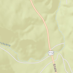 New Mexico 112, Santa Fe National Forest Street Map