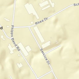 Phipps Bend Tennessee Street Map