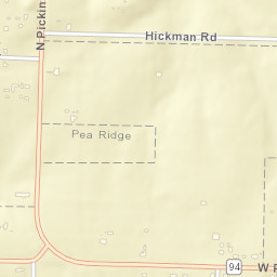 1890-2250 AR-94 Pea Ridge AR 72751 Street Map