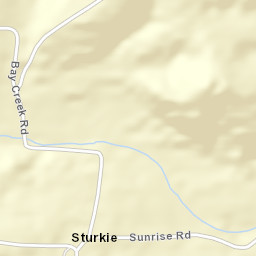 Sturkie Arkansas Street Map