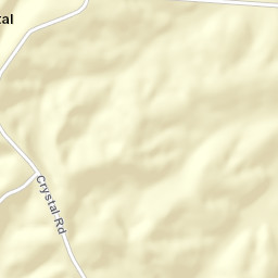 Crystal Tennessee Street Map