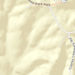 East Jamestown Tennessee Street Map