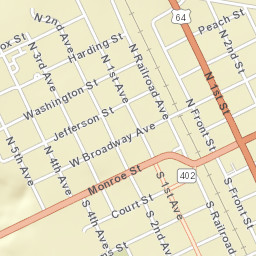 N 3rd St Clayton, New Mexico Street Map