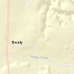 Beaty Arkansas Street Map