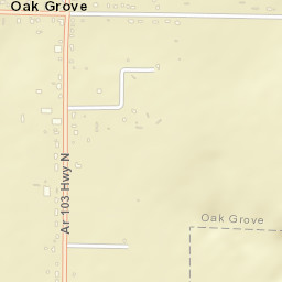 Oakgrove Arkansas Street Map