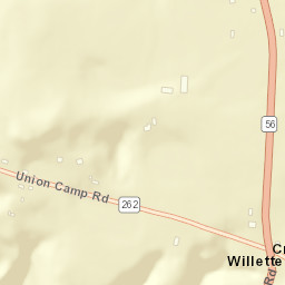 Gibbs Crossroads Tennessee Street Map