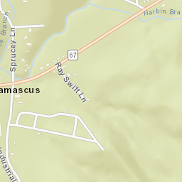 Little Doe Tennessee Street Map