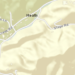 Heath Tennessee Street Map