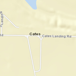 Cates Tennessee Street Map