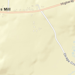 Jones Mill Tennessee Street Map