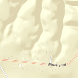 Willette Tennessee Street Map