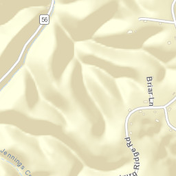 Goose Horn Tennessee Street Map