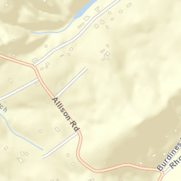 Rocky Springs Tennessee Street Map