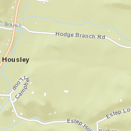 Housley Tennessee Street Map
